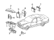Diagram for Mercedes-Benz E430 Brake Controller - 029-545-79-32