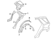 Diagram for Mercedes-Benz ML550 Wheelhouse - 164-637-09-76