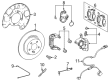 Diagram for Mercedes-Benz Brake Pads - 000-420-22-06