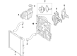 Diagram for Mercedes-Benz G550 Oil Cooler Hose - 463-500-36-75