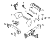 Diagram for Mercedes-Benz GLE450e Bumper - 167-885-63-00