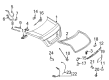Diagram for Mercedes-Benz CL65 AMG Liftgate Hinge - 216-750-01-28