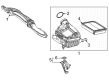 Diagram for Mercedes-Benz GLA250 Air Duct - 260-090-20-00