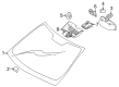 Diagram for Mercedes-Benz E550 Windshield - 207-670-27-00