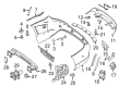 Diagram for Mercedes-Benz CLA250 Grille - 117-885-00-53