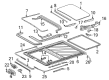 Diagram for Mercedes-Benz C280 Sunroof Cable - 202-780-01-89