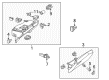 Diagram for Mercedes-Benz GLK350 Glove Box - 204-680-16-91