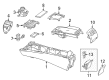 Diagram for Mercedes-Benz E550 Center Console - 207-680-04-50-8N84