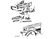 Diagram for Mercedes-Benz Mud Flaps - 126-884-10-35