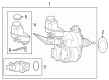 Diagram for Mercedes-Benz EQS 450+ SUV Brake Booster - 296-900-98-11