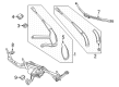 Diagram for Mercedes-Benz EQE 500 SUV Wiper Pivot - 297-820-73-01