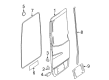 Diagram for Mercedes-Benz Sprinter 2500 Door Seal - 906-697-61-98