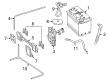 Diagram for Mercedes-Benz C63 AMG Battery Cable - 000-905-42-16