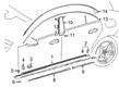 Diagram for Mercedes-Benz CLA250 Pillar Panels - 118-690-63-00