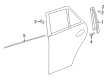 Diagram for Mercedes-Benz GLE63 AMG S Door Moldings - 292-735-01-82