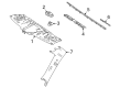 Diagram for Mercedes-Benz AMG GT R Pillar Panels - 190-690-60-00-9G26