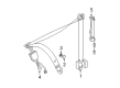 Diagram for Mercedes-Benz E350 Seat Belt - 211-860-02-86-8J17