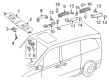 Diagram for Mercedes-Benz Sun Visor - 447-810-01-10-7M94