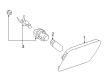 Diagram for Mercedes-Benz CLS550 Side Marker Light - 218-820-02-21