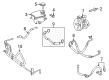 Diagram for Mercedes-Benz Power Steering Pump - 005-466-82-01-80