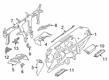 Diagram for Mercedes-Benz G63 AMG Instrument Cluster - 463-680-84-01-3D27