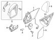 Diagram for Mercedes-Benz CL550 Car Mirror - 216-810-13-76