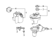 Diagram for Mercedes-Benz SL600 Brake Controller - 230-430-03-12