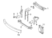 Diagram for Mercedes-Benz ML320 Radiator Support - 164-620-04-86