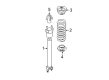 Diagram for Mercedes-Benz R350 Coil Springs - 251-324-01-04
