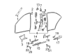 Diagram for Mercedes-Benz S500 Pillar Panels - 220-690-30-40-7G16