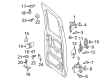 Diagram for Mercedes-Benz S63 AMG E Performance Door Screws - 000-990-61-37