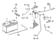Diagram for Mercedes-Benz Battery Cable - 166-440-42-37