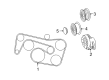 Diagram for Mercedes-Benz GLK350 Drive Belt - 002-993-08-96