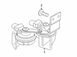 Diagram for Mercedes-Benz G63 AMG Horn - 463-542-18-00
