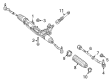 Diagram for Mercedes-Benz SLK350 Rack And Pinion - 172-460-00-00