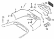 Diagram for Mercedes-Benz CLS53 AMG Bumper - 257-885-29-01-9999