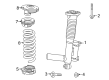 Diagram for Mercedes-Benz AMG GT 53 Strut Mounts - 290-328-10-00