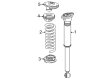 Diagram for Mercedes-Benz CLE53 AMG Shock Absorber - 206-320-65-07