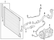 Diagram for Mercedes-Benz CLE53 AMG A/C Hose - 206-830-91-04