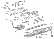 Diagram for Mercedes-Benz E53 AMG Rear Crossmember - 205-610-04-21