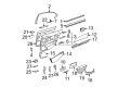 Diagram for Mercedes-Benz Armrest - 211-730-04-28-9C09