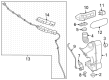 Diagram for Mercedes-Benz SL43 AMG Windshield Washer Pump - 232-869-11-00