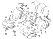 Diagram for Mercedes-Benz GLB250 Seat Cushion - 247-920-18-01