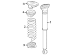 Diagram for Mercedes-Benz Strut Housing - 254-320-73-01