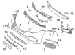 Diagram for Mercedes-Benz E450 Bumper Cover - 213-885-00-38-64-9999