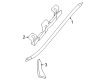 Diagram for Mercedes-Benz GLE63 AMG S Pillar Panels - 167-690-22-08