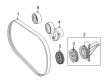 Diagram for Mercedes-Benz Timing Belt Idler Pulley - 274-202-00-19