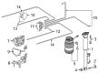 Diagram for Mercedes-Benz GLC63 AMG Strut Housing - 253-320-55-00
