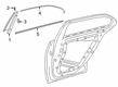 Diagram for Mercedes-Benz Door Moldings - 177-735-41-00
