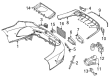 Diagram for Mercedes-Benz CLE53 AMG Bumper - 236-885-97-00-9999